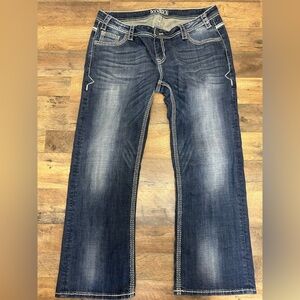 Rock & Roll Cowgirl Indigo Denim Jeans